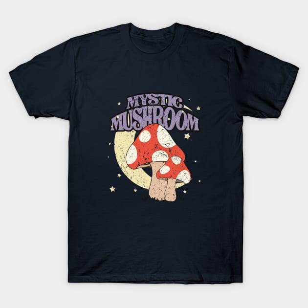 Mystic Mushroom T-Shirt by Perpetual Brunch